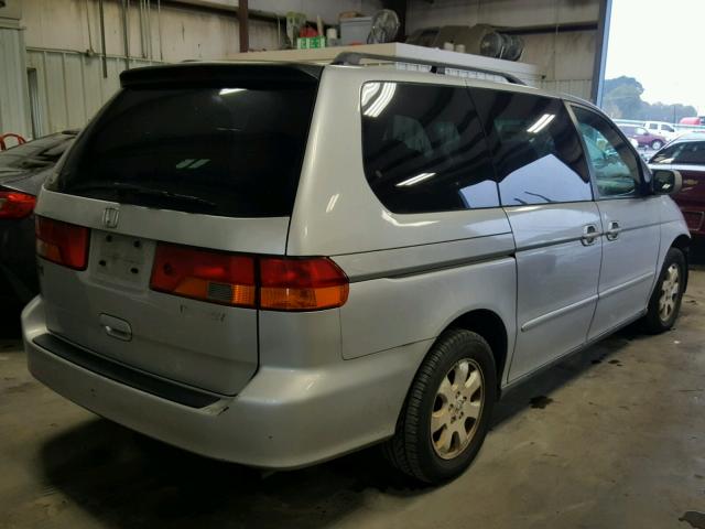 5FNRL18903B087556 - 2003 HONDA ODYSSEY EX SILVER photo 4