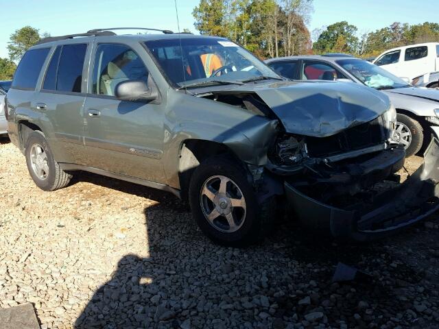 1GNDS13S642268440 - 2004 CHEVROLET TRAILBLAZE GRAY photo 1