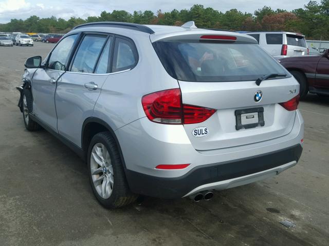 WBAVL1C54FVY32606 - 2015 BMW X1 XDRIVE2 SILVER photo 3