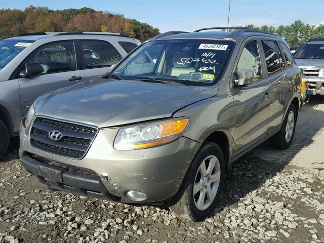 5NMSH73E89H234174 - 2009 HYUNDAI SANTA FE S GRAY photo 2