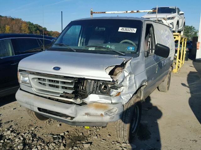 1FTNE2429XHB85806 - 1999 FORD ECONOLINE SILVER photo 2