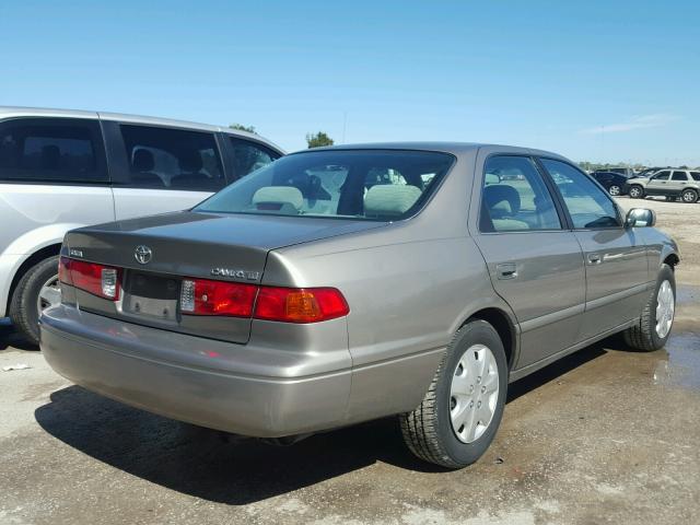 4T1BG22K21U018231 - 2001 TOYOTA CAMRY CE GRAY photo 4