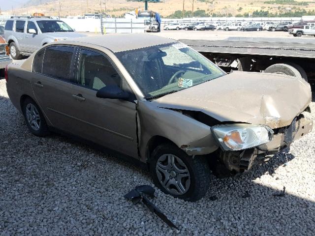 1G1ZS58F97F238064 - 2007 CHEVROLET MALIBU LS ოქროსფერი ფოტო 1