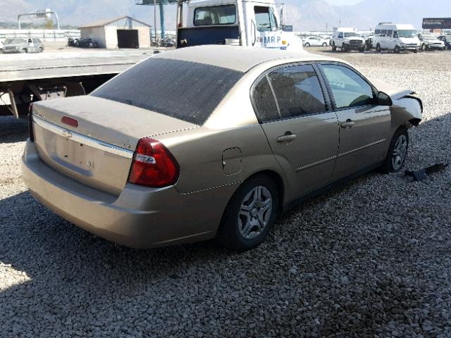 1G1ZS58F97F238064 - 2007 CHEVROLET MALIBU LS ოქროსფერი ფოტო 4