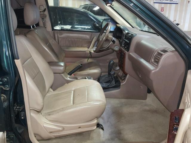 4S6DM58W824405453 - 2002 HONDA PASSPORT E GREEN photo 5