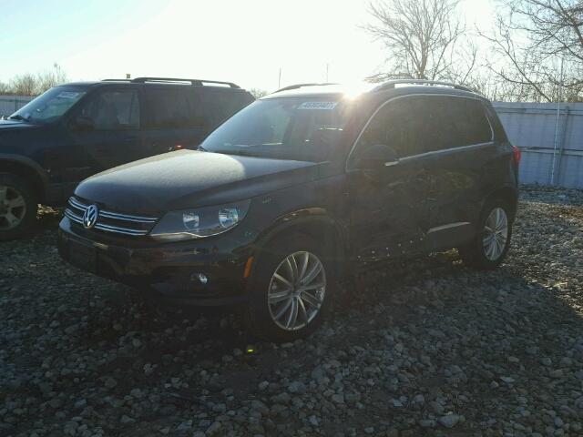 WVGMV7AX4HK037412 - 2017 VOLKSWAGEN TIGUAN COM 黑色 照片 2