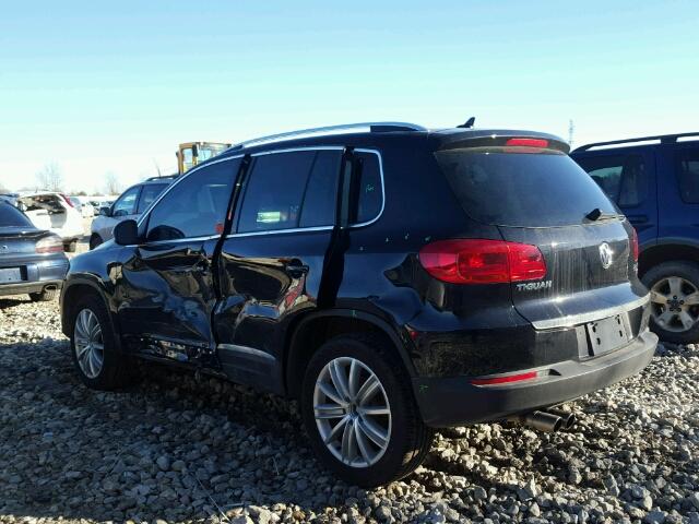 WVGMV7AX4HK037412 - 2017 VOLKSWAGEN TIGUAN COM 黑色 照片 3