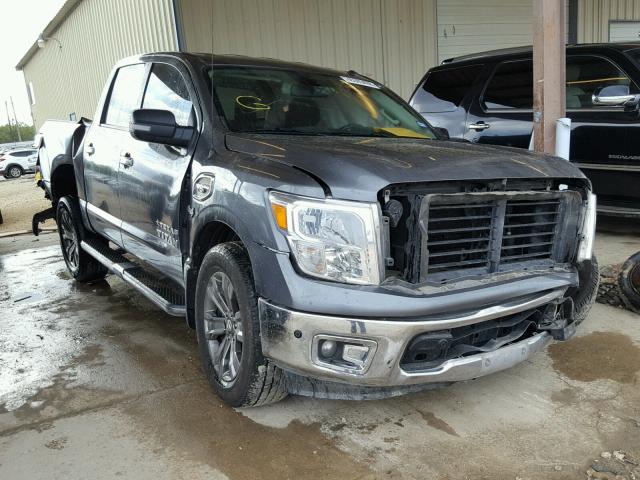 1N6AA1E61HN531482 - 2017 NISSAN TITAN SV GRAY photo 1