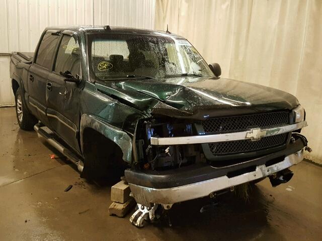 2GCEK13T651235655 - 2005 CHEVROLET SILVERADO GREEN photo 1