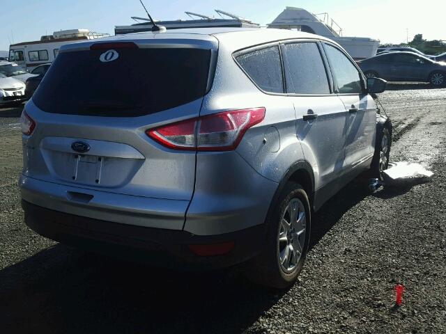 1FMCU0F79FUB73101 - 2015 FORD ESCAPE S SILVER photo 4