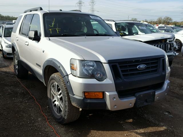 1FMEU73827UA36288 - 2007 FORD EXPLORER X SILVER photo 1