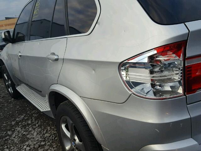 4USFE83547LZ37406 - 2007 BMW X5 4.8I SILVER photo 9