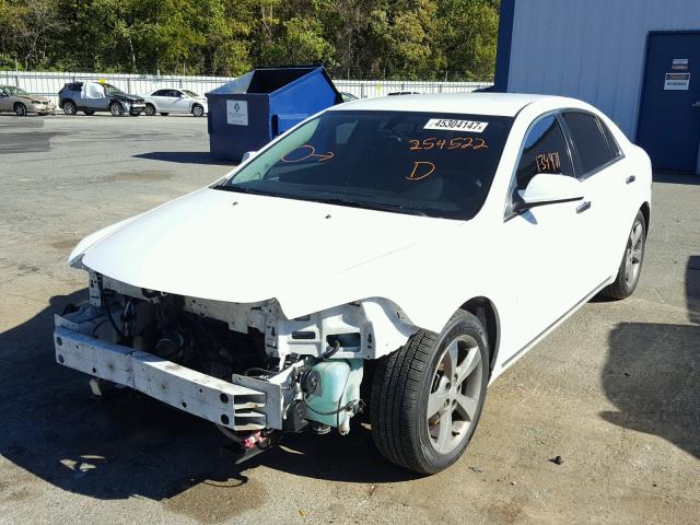 1G1ZC5EU2CF254522 - 2012 CHEVROLET MALIBU 1LT 白色 照片 2