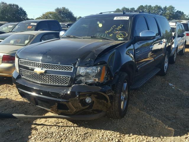 3GNFC16087G311705 - 2007 CHEVROLET SUBURBAN C BLACK photo 2