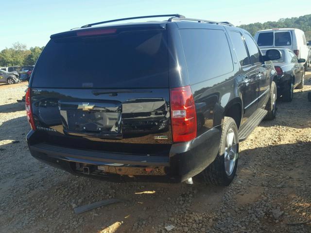 3GNFC16087G311705 - 2007 CHEVROLET SUBURBAN C BLACK photo 4