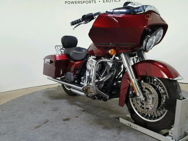 1HD1FS4189Y656381 - 2009 HARLEY-DAVIDSON FLTR RED photo 2