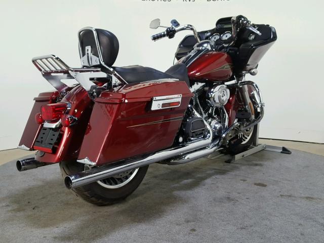 1HD1FS4189Y656381 - 2009 HARLEY-DAVIDSON FLTR RED photo 8