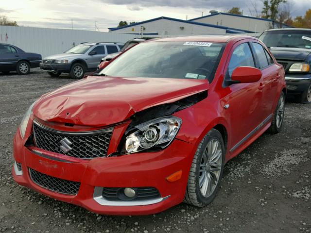 JS2RF9A85C6100293 - 2012 SUZUKI KIZASHI SP RED photo 2