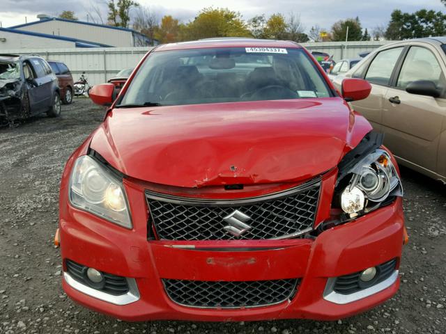 JS2RF9A85C6100293 - 2012 SUZUKI KIZASHI SP RED photo 9