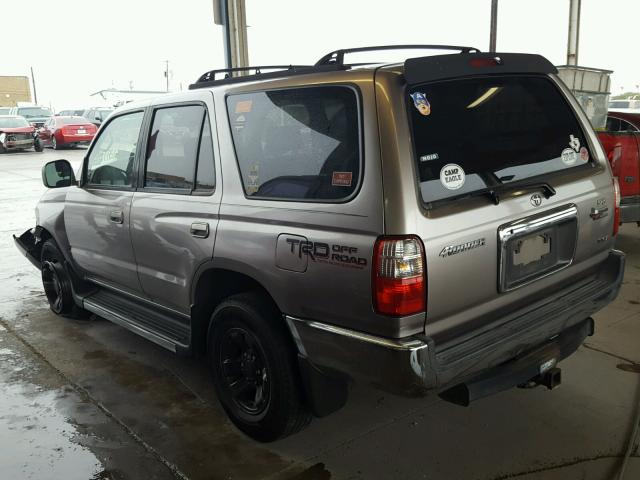 JT3GN86R220227508 - 2002 TOYOTA 4RUNNER GRAY photo 3