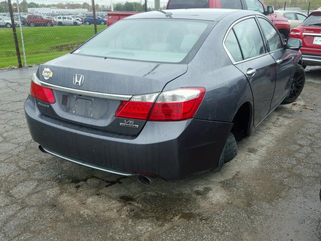 1HGCR3F92EA001504 - 2014 HONDA ACCORD TOU GRAY photo 4