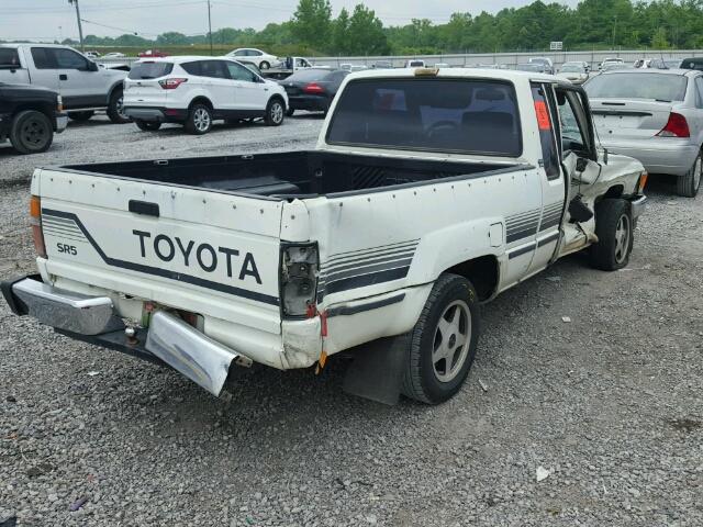 JT4RN56S6J7033205 - 1988 TOYOTA PICKUP XTR WHITE photo 4