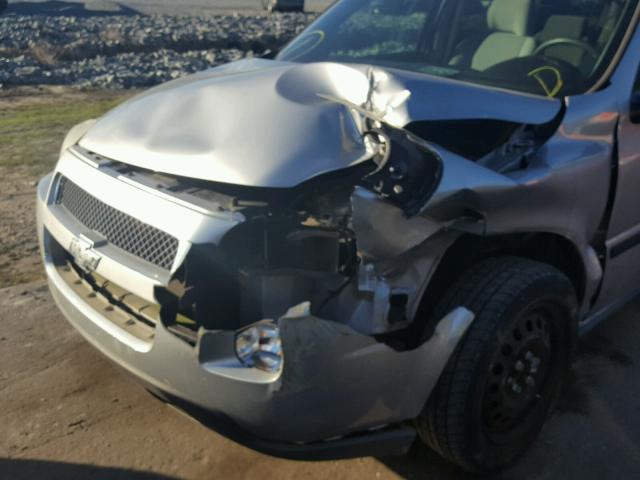 1GNDV23W68D183365 - 2008 CHEVROLET UPLANDER L 银色 照片 9