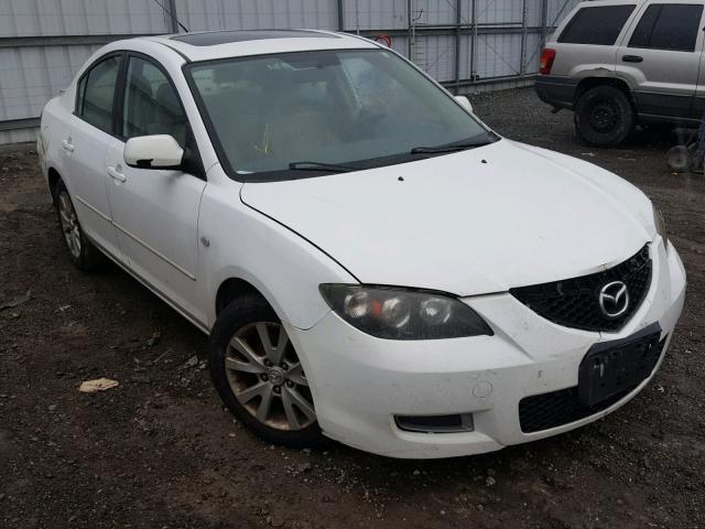 JM1BK32F271652418 - 2007 MAZDA 3 I WHITE photo 1