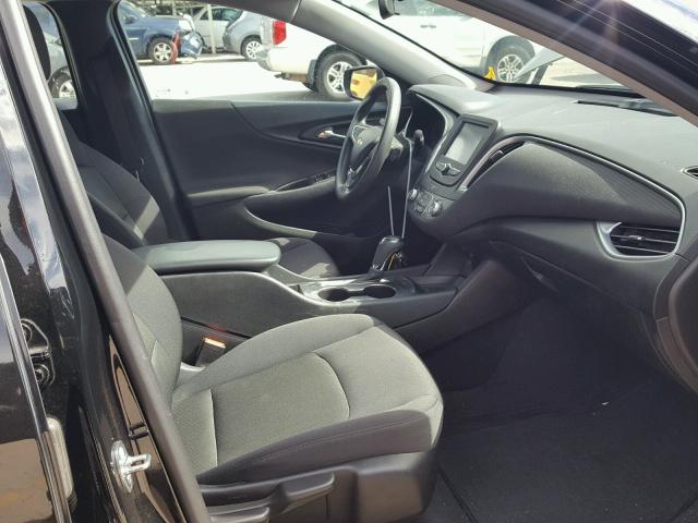 1G1ZB5ST4HF182373 - 2017 CHEVROLET MALIBU LS შავი ფოტო 5