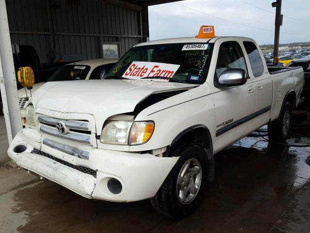 5TBRN34163S398824 - 2003 TOYOTA TUNDRA WHITE photo 2