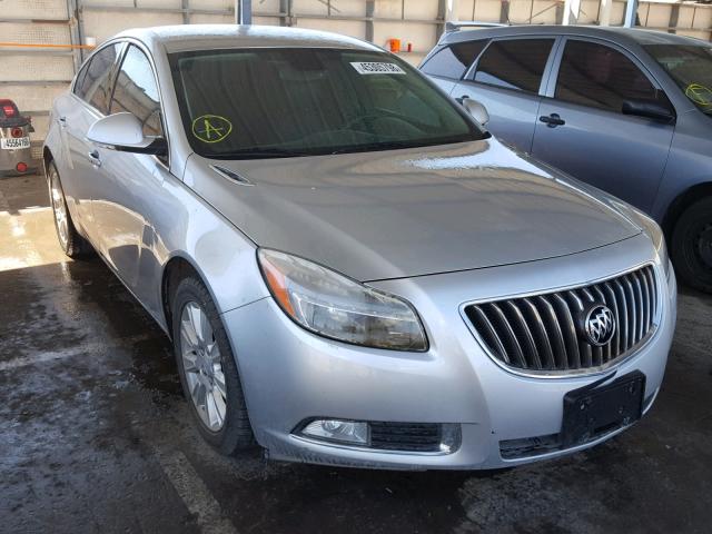 2G4GS5ER8D9218658 - 2013 BUICK REGAL PREM SILVER photo 1