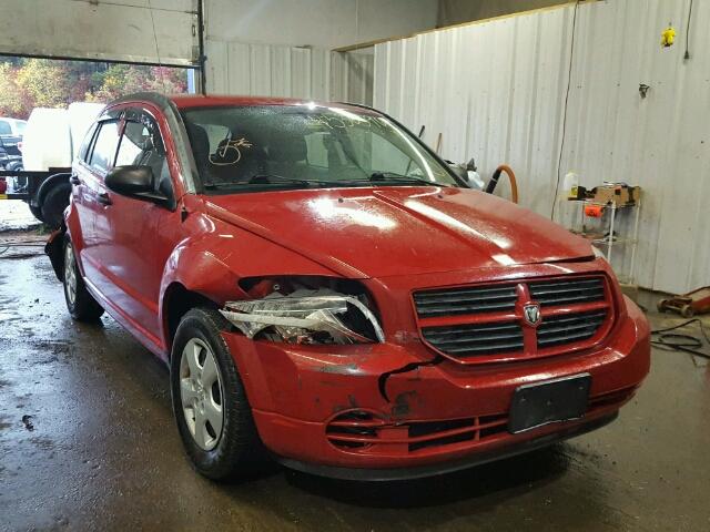 1B3CB1HA5BD147681 - 2011 DODGE CALIBER RED photo 1