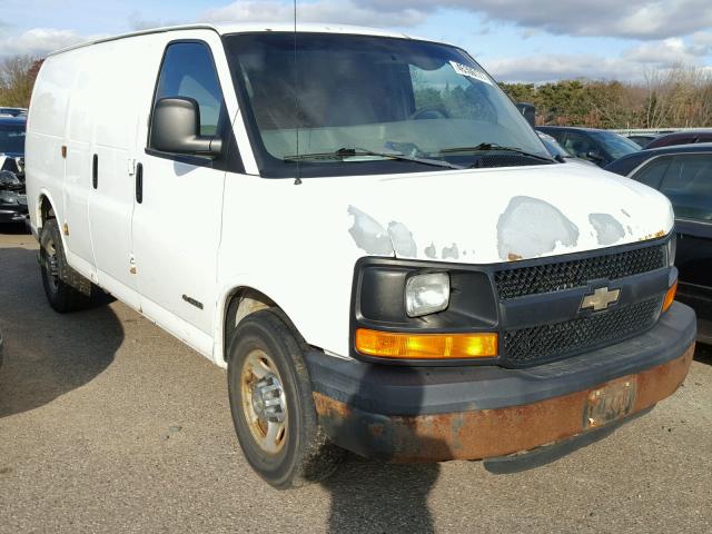 1GCHG35U161232539 - 2006 CHEVROLET EXPRESS G3 WHITE photo 1