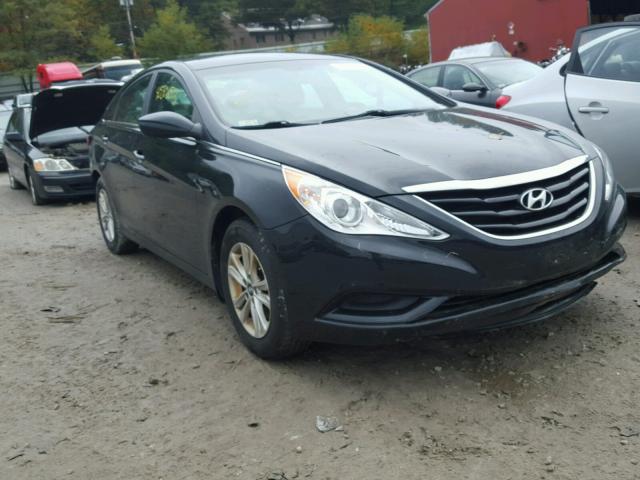 5NPEB4AC0DH615902 - 2013 HYUNDAI SONATA GLS BLACK photo 1