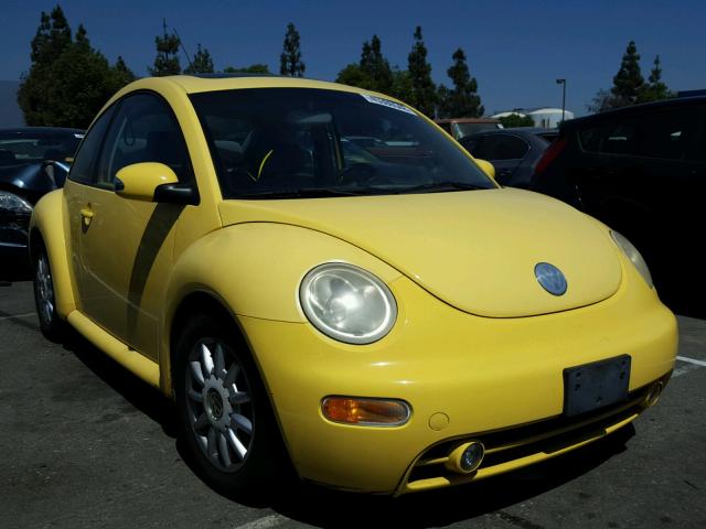 3VWCK31CX4M422987 - 2004 VOLKSWAGEN NEW BEETLE 黄色 照片 1