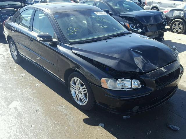 YV1RS592X72601380 - 2007 VOLVO S60 2.5T BLACK photo 1