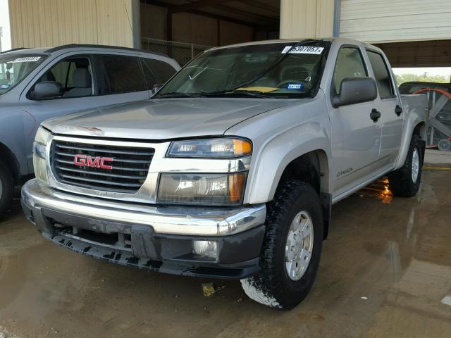 1GTDS136458261495 - 2005 GMC CANYON SILVER photo 2