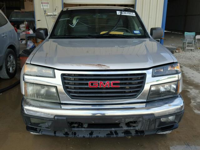 1GTDS136458261495 - 2005 GMC CANYON SILVER photo 9