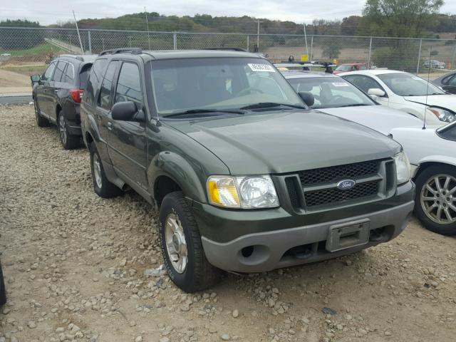 1FMYU70E51UC88485 - 2001 FORD EXPLORER GREEN photo 1