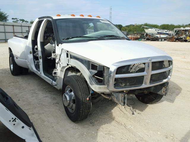 3D7MA48C14G110194 - 2004 DODGE RAM 3500 S WHITE photo 1