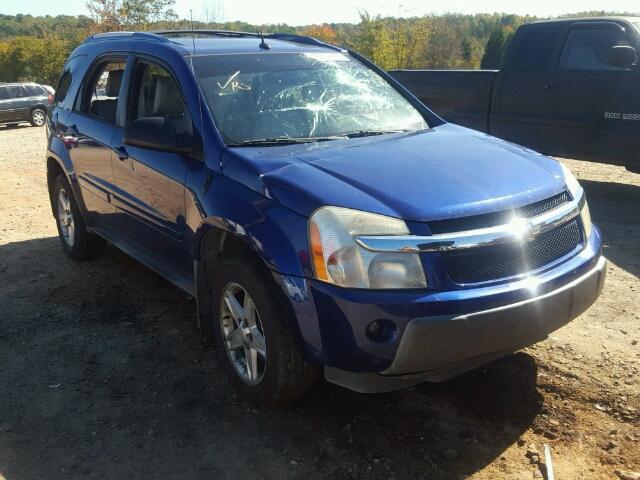 2CNDL73F456026483 - 2005 CHEVROLET EQUINOX LT BLUE photo 1