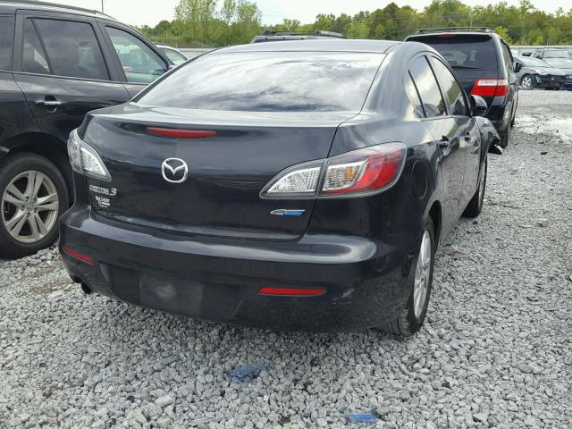 JM1BL1V7XC1691435 - 2012 MAZDA 3 I BLACK photo 4