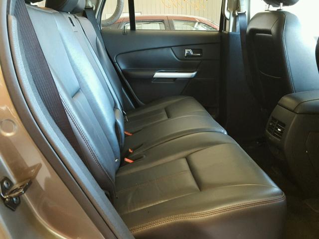 2FMDK3JC9DBA40440 - 2013 FORD EDGE SEL BROWN photo 6