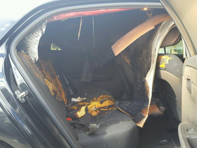 1G1ZC5E00CF256007 - 2012 CHEVROLET MALIBU 1LT BLACK photo 6