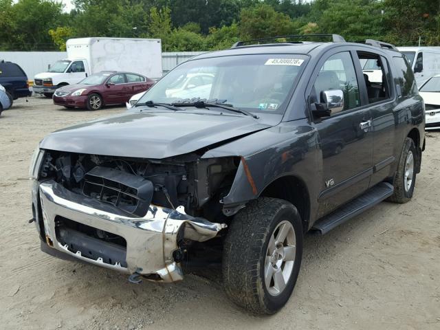 5N1AA08B36N722285 - 2006 NISSAN ARMADA SE GRAY photo 2