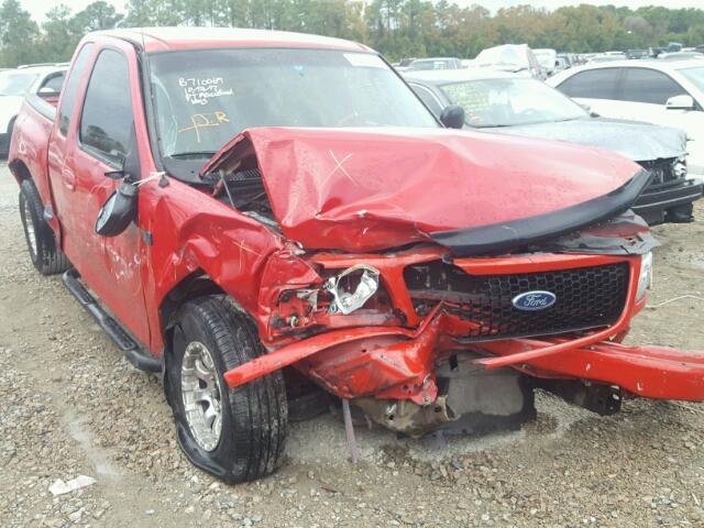 1FTRX07223KD10072 - 2003 FORD F150 RED photo 1