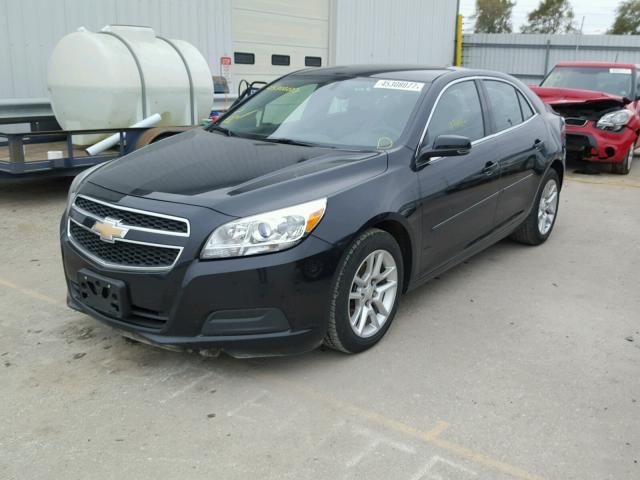 1G11C5SA4DF170047 - 2013 CHEVROLET MALIBU 1LT BLACK photo 2