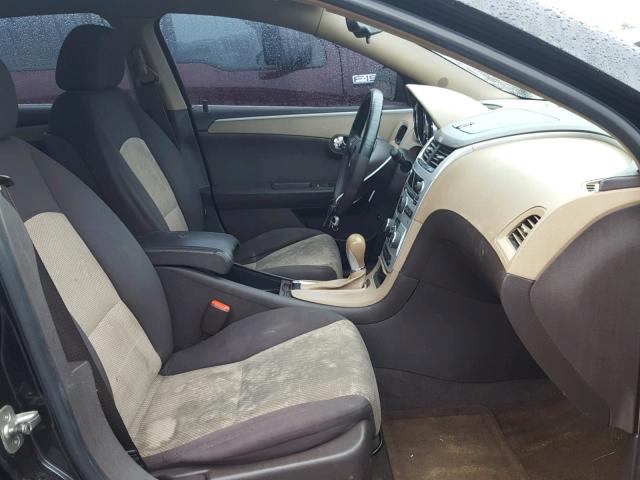 1G1ZG57B194221578 - 2009 CHEVROLET MALIBU LS შავი ფოტო 5