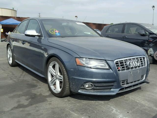 WAUKGAFL4AA147085 - 2010 AUDI S4 PRESTIG GRAY photo 1