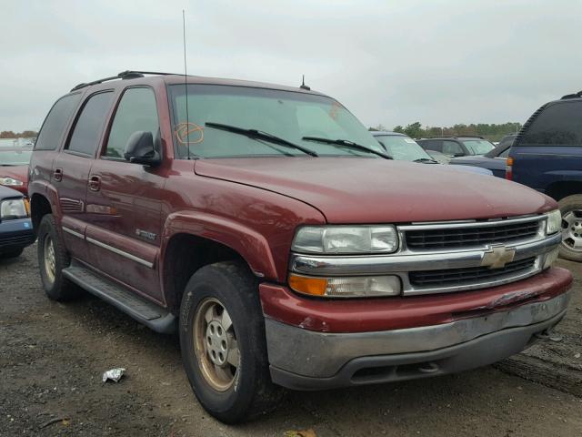 1GNEK13Z32J289914 - 2002 CHEVROLET TAHOE K150 RED photo 1